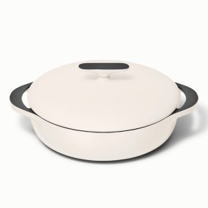 3.5 qt Enameled Cast Iron Braiser