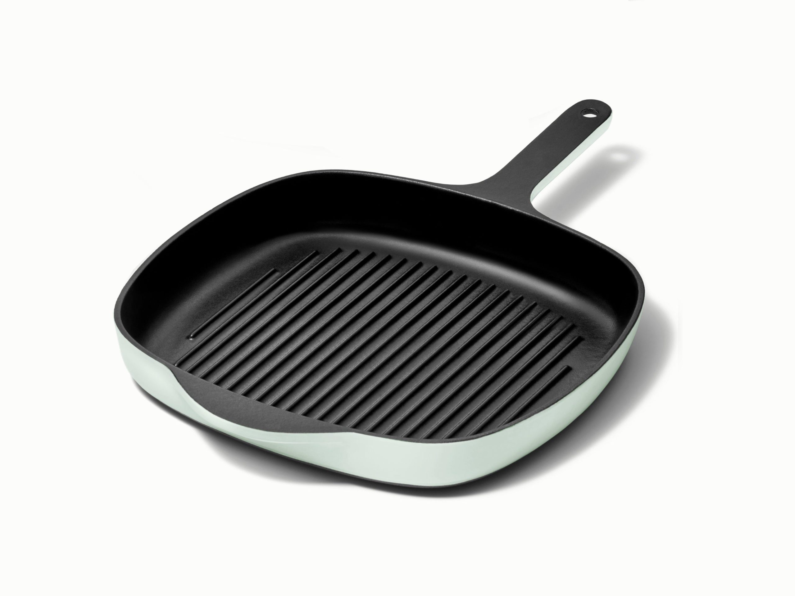 10.5” Enameled Cast Iron Grill Pan - Image 7