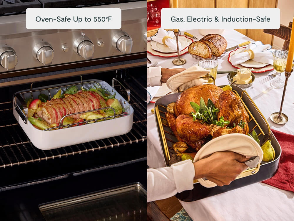 Roasting Pan with Rack - Image 3