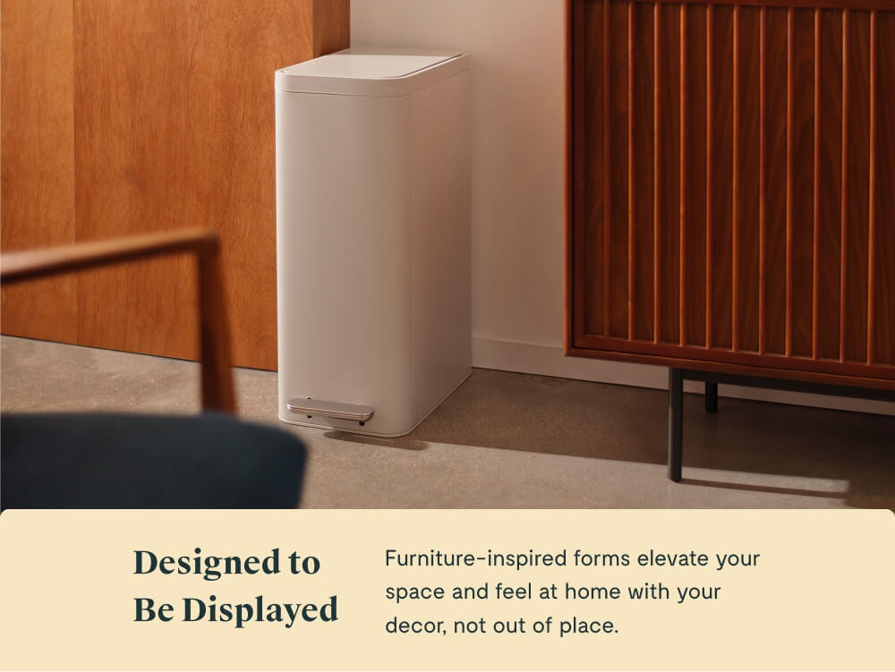 45L Slim Step Trash Can - Image 3